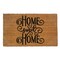 Northlight Natural Coir Rectangular "Home Sweet Home" Doormat 18" x 30"